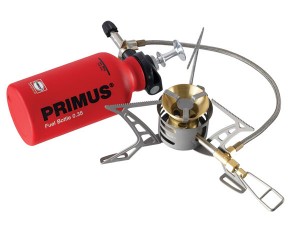 Primus OmniLite Ti incl fuel bottle туристическая мультитопливная горелка
